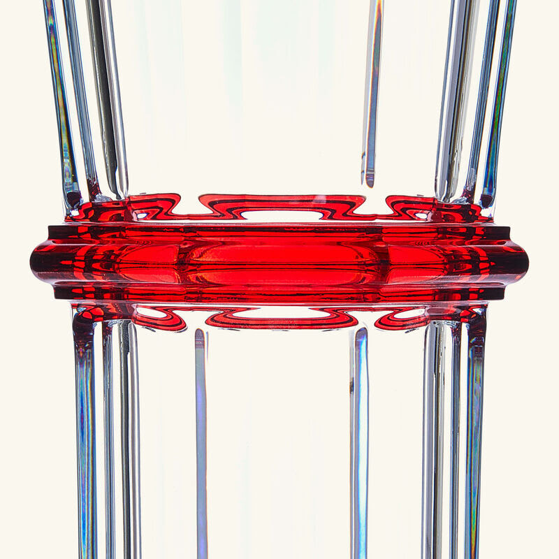 باكارا مزهرية هاركورت 1841 متوسطة حمراء