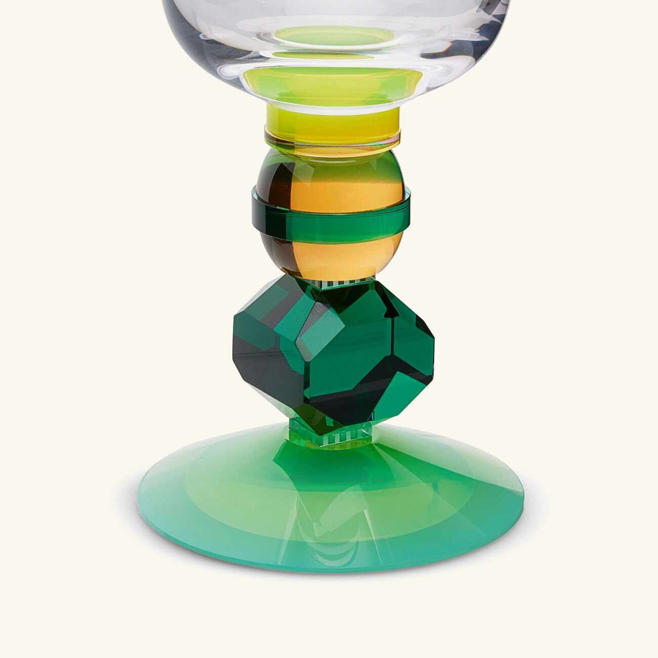 ريفليكشنز كوبنهاغن طقم مؤلف من كأسين مايفير من الكريستال باللون الأخضر