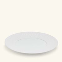 Twist Salad Plate Round White 21cm bernardaud twist salad plate round white 21cm