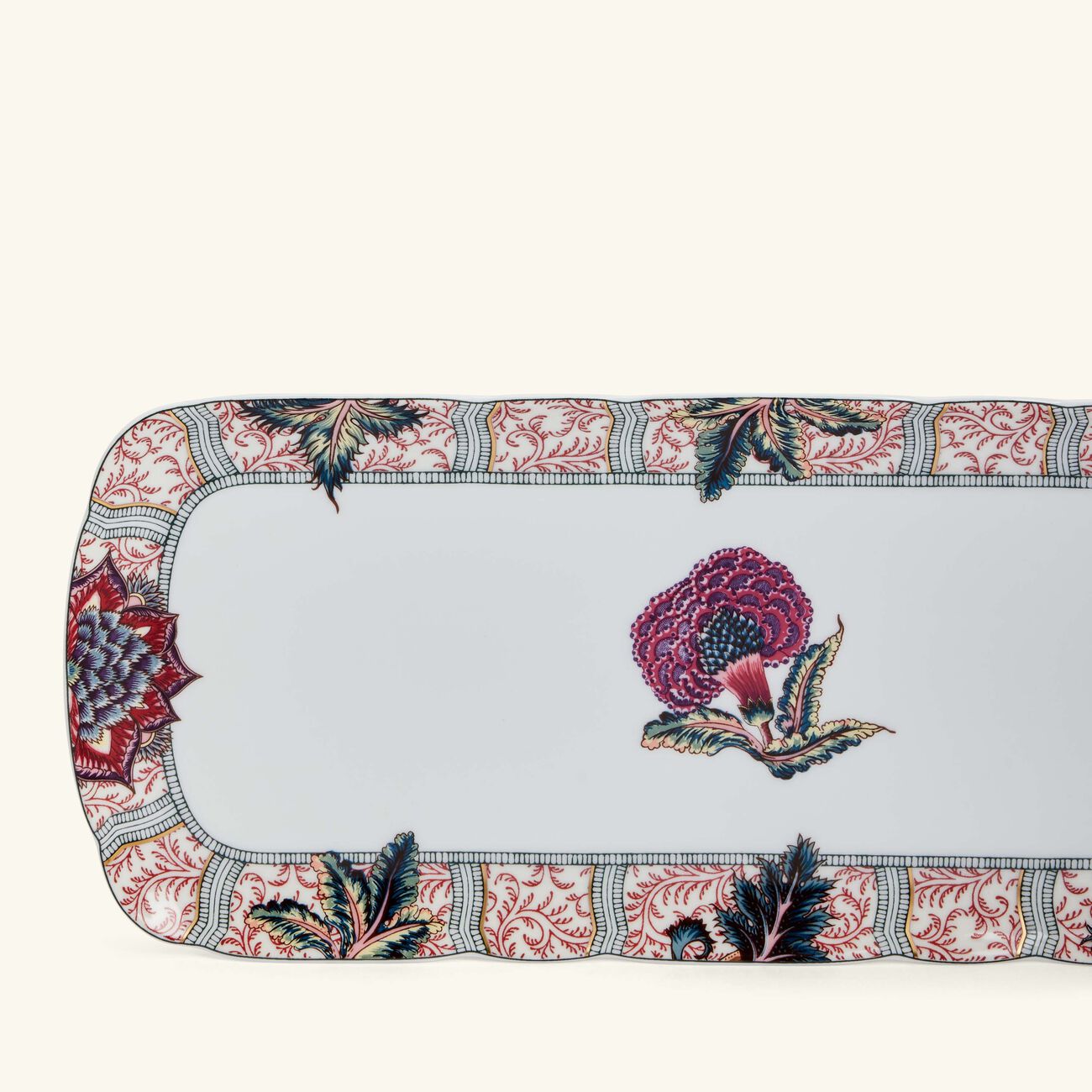 bernardaud braqueni  rectangular cake platter 38cm