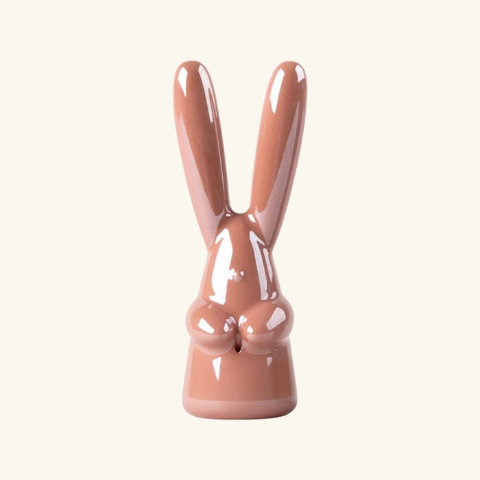 Bunny Sculpture Small Pink lladro bunny sculpture small pink
