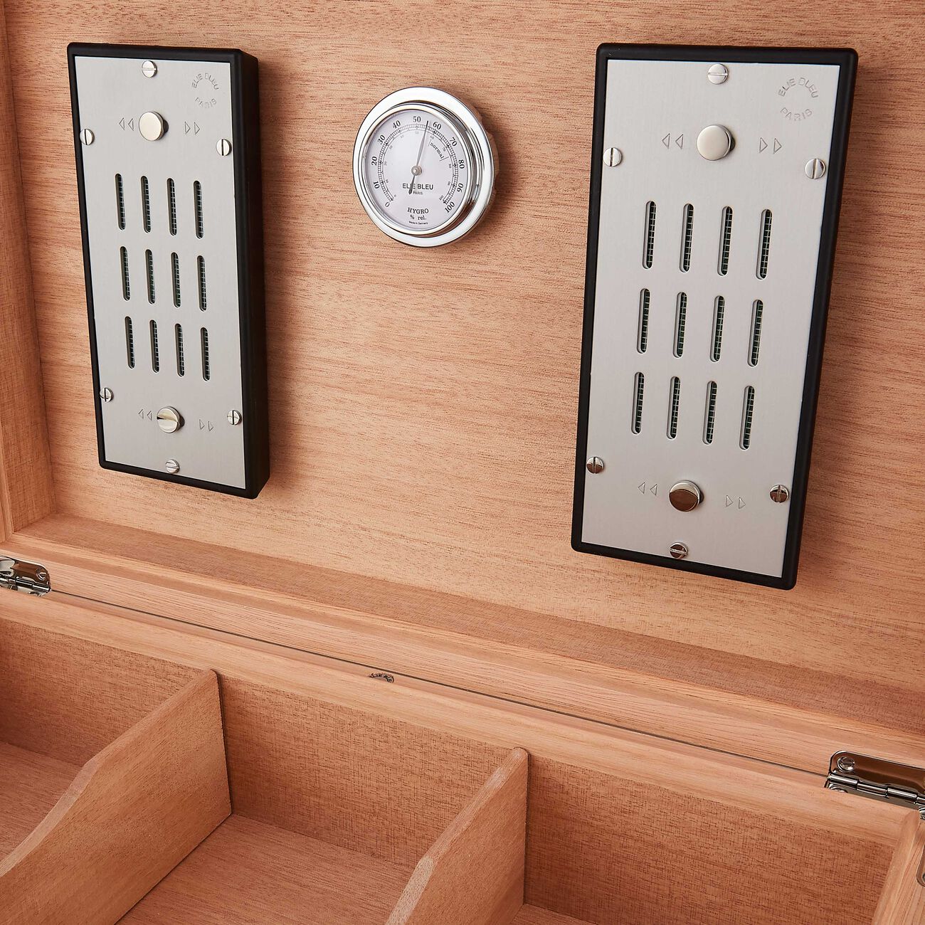 elie bleu route 66 full moon humidor blue