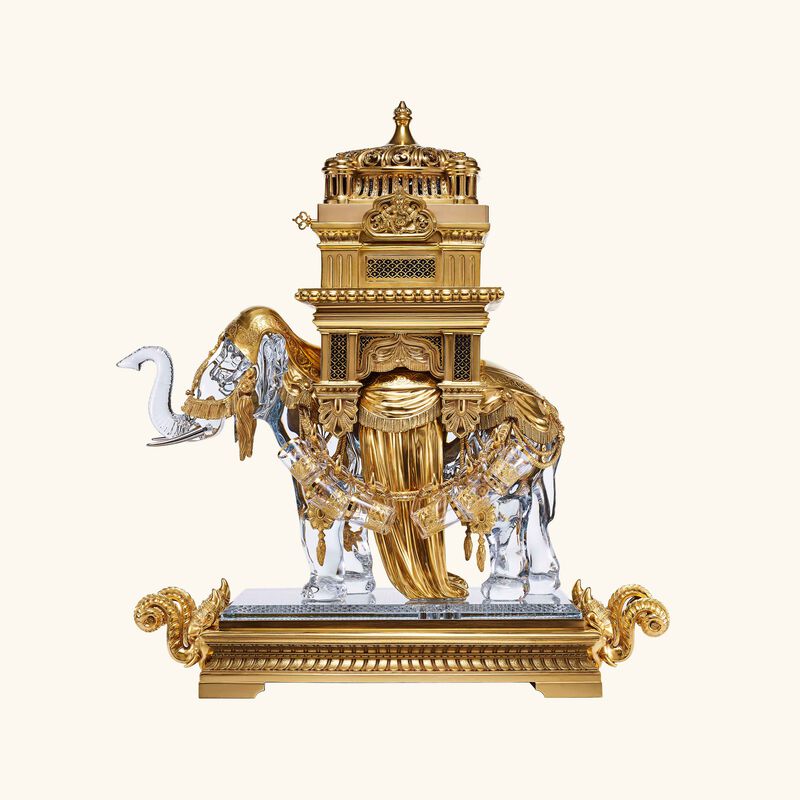 باكارا مجموعة إلفنت للمشروبات على شكل فيل