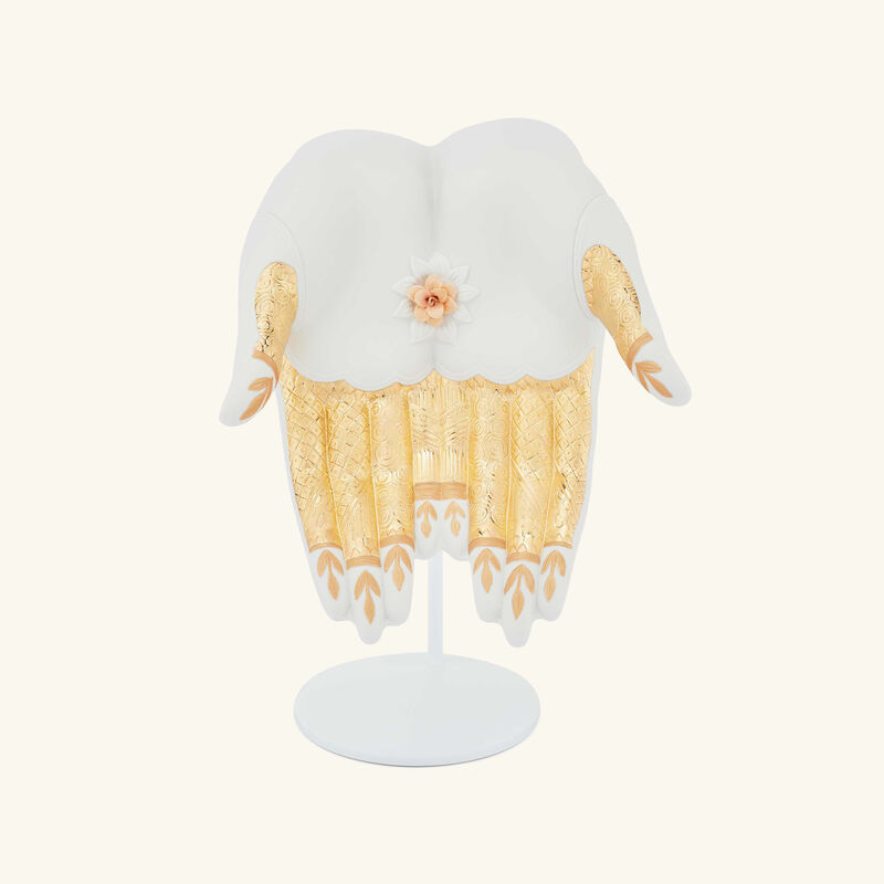 lladro abundance mudra sculpture medium white