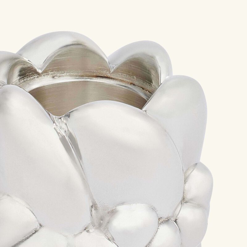 كريستوفل حامل الشموع بابيلون مطلي بالفضة