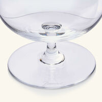 baccarat cognac glass clear set of 2