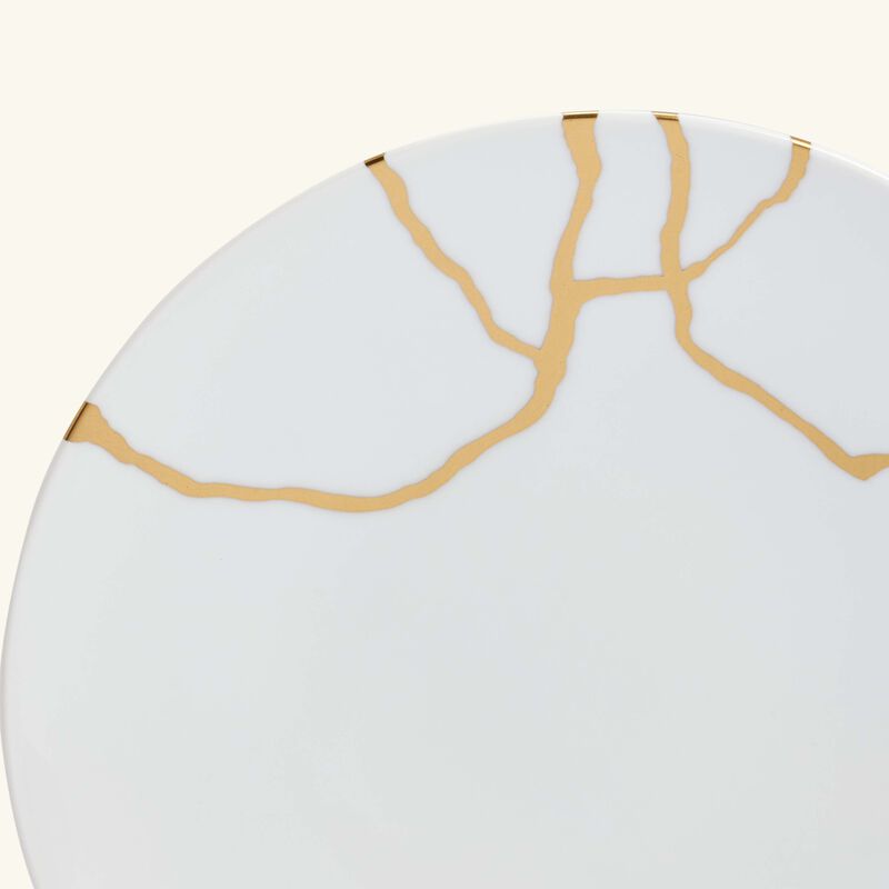 Kintsugi Dinner Plate Round White Set Of 12 bernardaud kintsugi dinner plate round white set of 12
