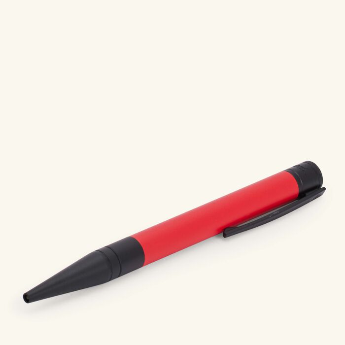 st dupont d initial ballpoint pen black