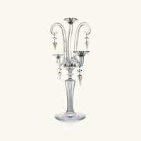 baccarat mille nuits candlelabra clear 3 candles
