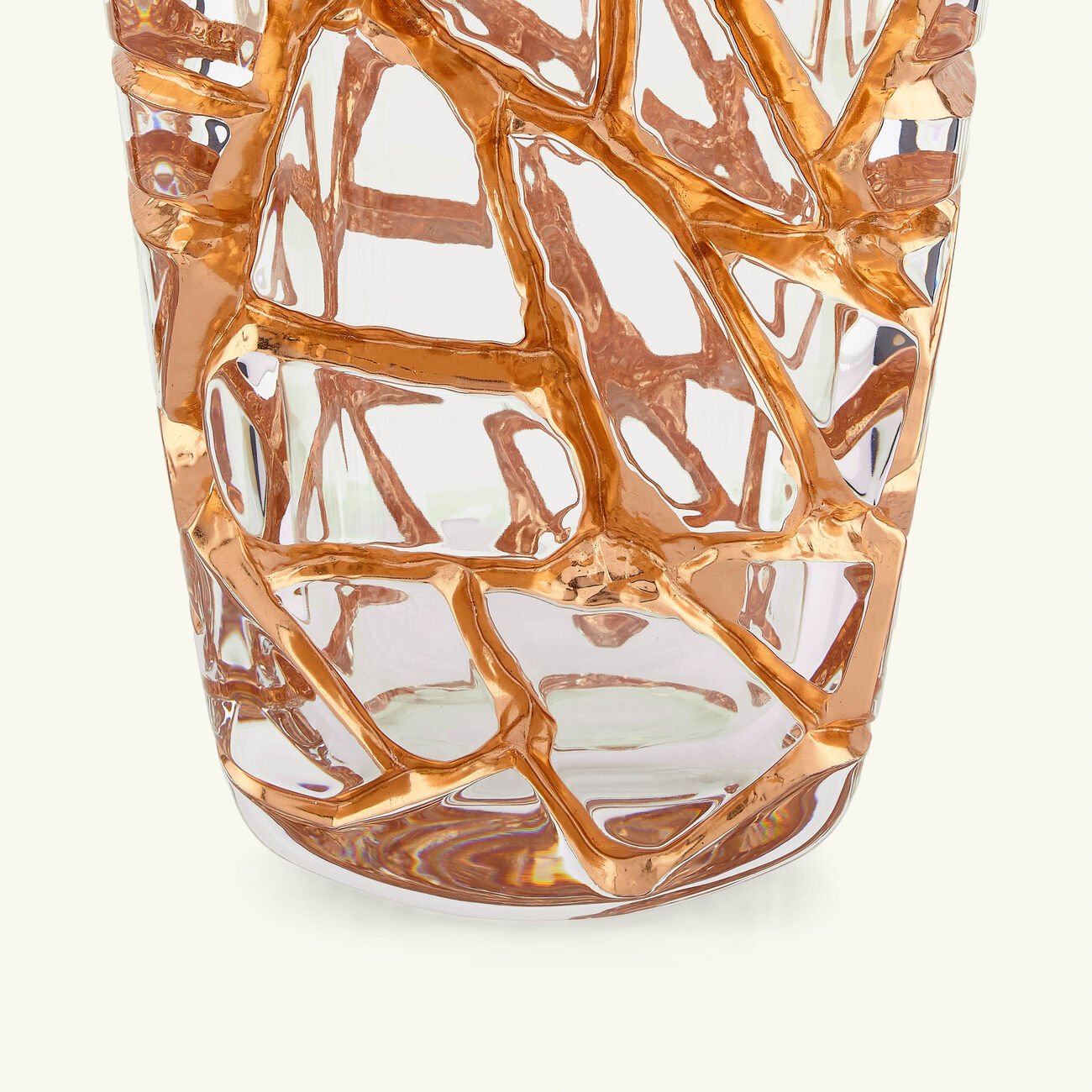 lalique magnitude vase large gold