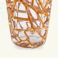 lalique magnitude vase large gold