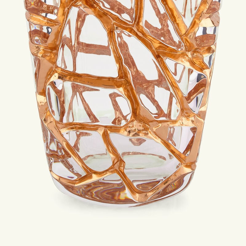 lalique magnitude vase large gold