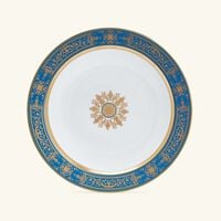 bernardaud aux rois dinner plate round gold 26cm