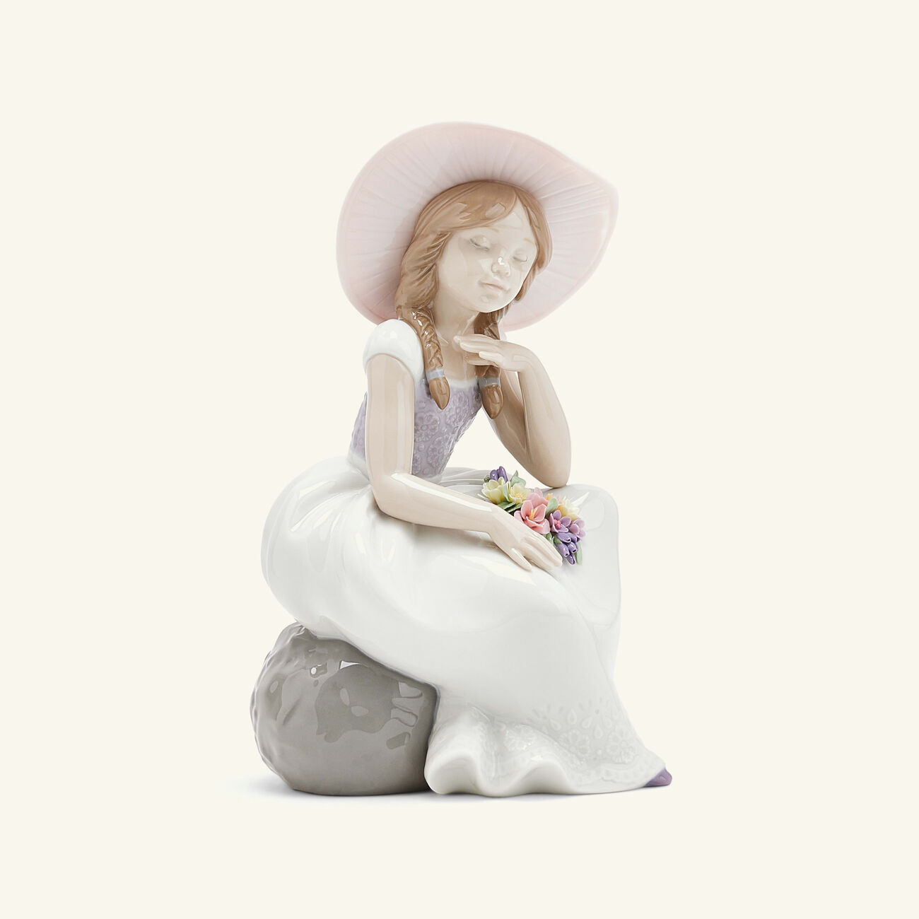 لادرو منحوتة سبرينج هاز كام على شكل فتاة صغيرة