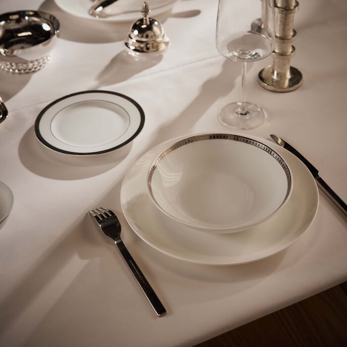 christofle malmaison soup bowl silver 19cm