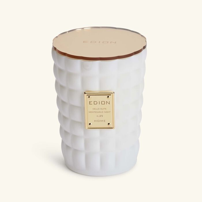 edion cello suite no 29 montecarlo night nero scented candle 300g