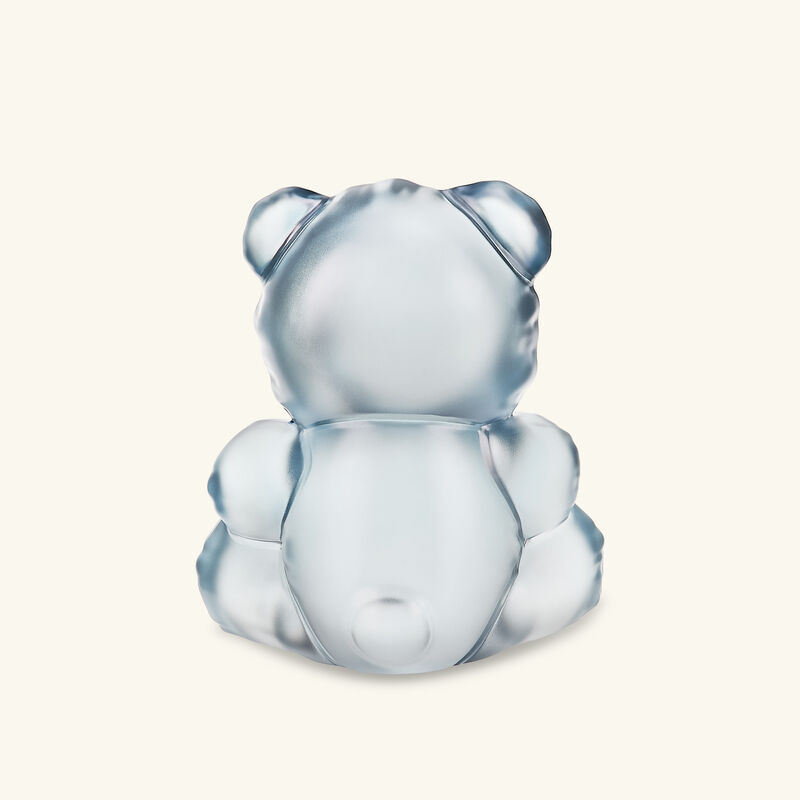 Teddy Air Sculpture Large Blue lalique teddy air sculpture large blue