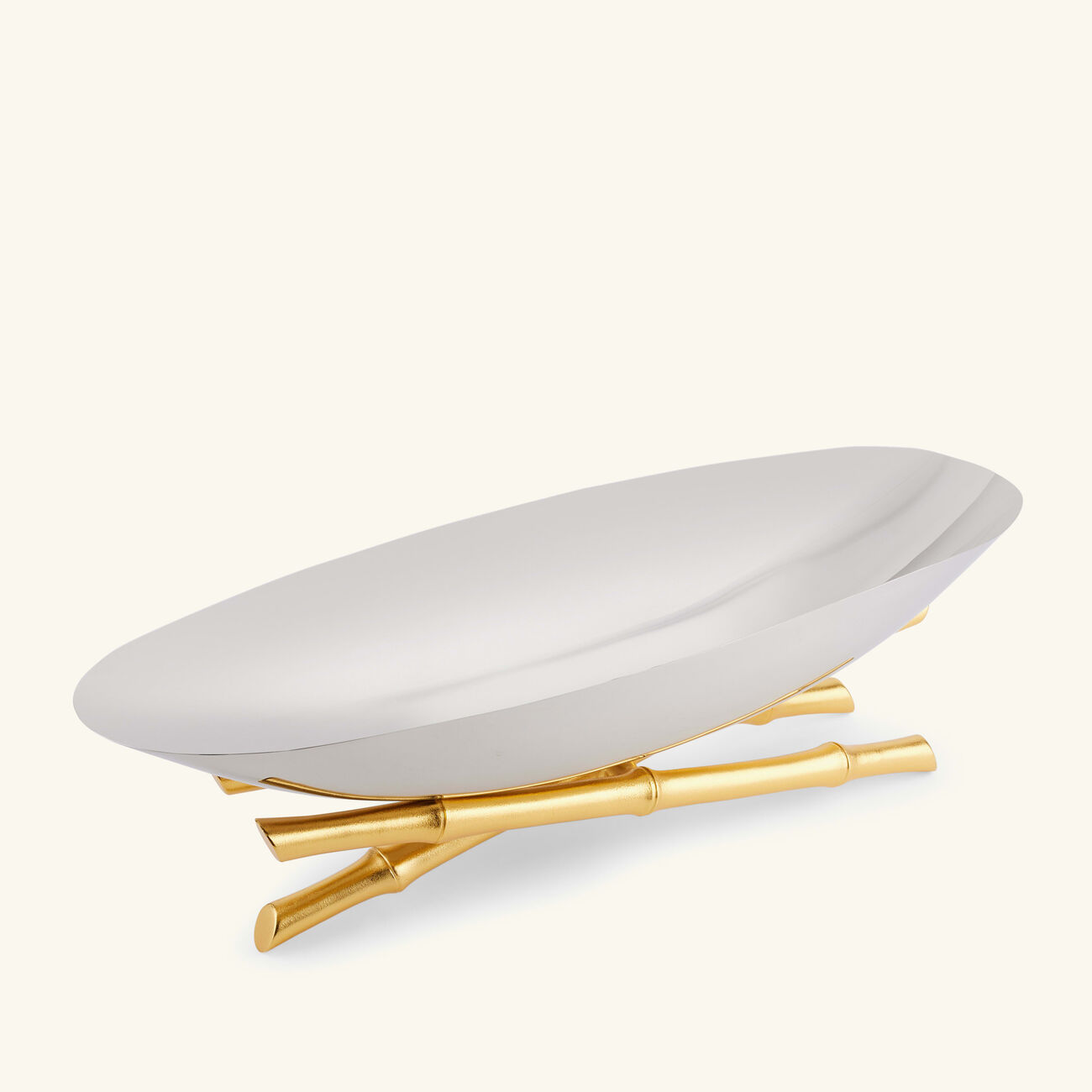 l objet bamboo evoca boat large stainless steel