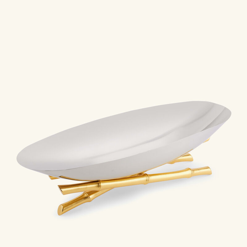 l objet bamboo evoca boat large stainless steel