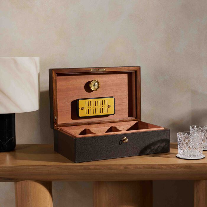 giobagnara cigar humidor large brown