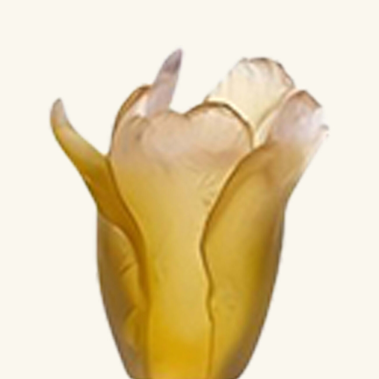 Tulipe Ambre Mini Vase daum tulipe ambre mini vase