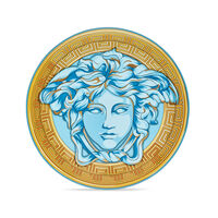 Blue Coin Service Plate, small
