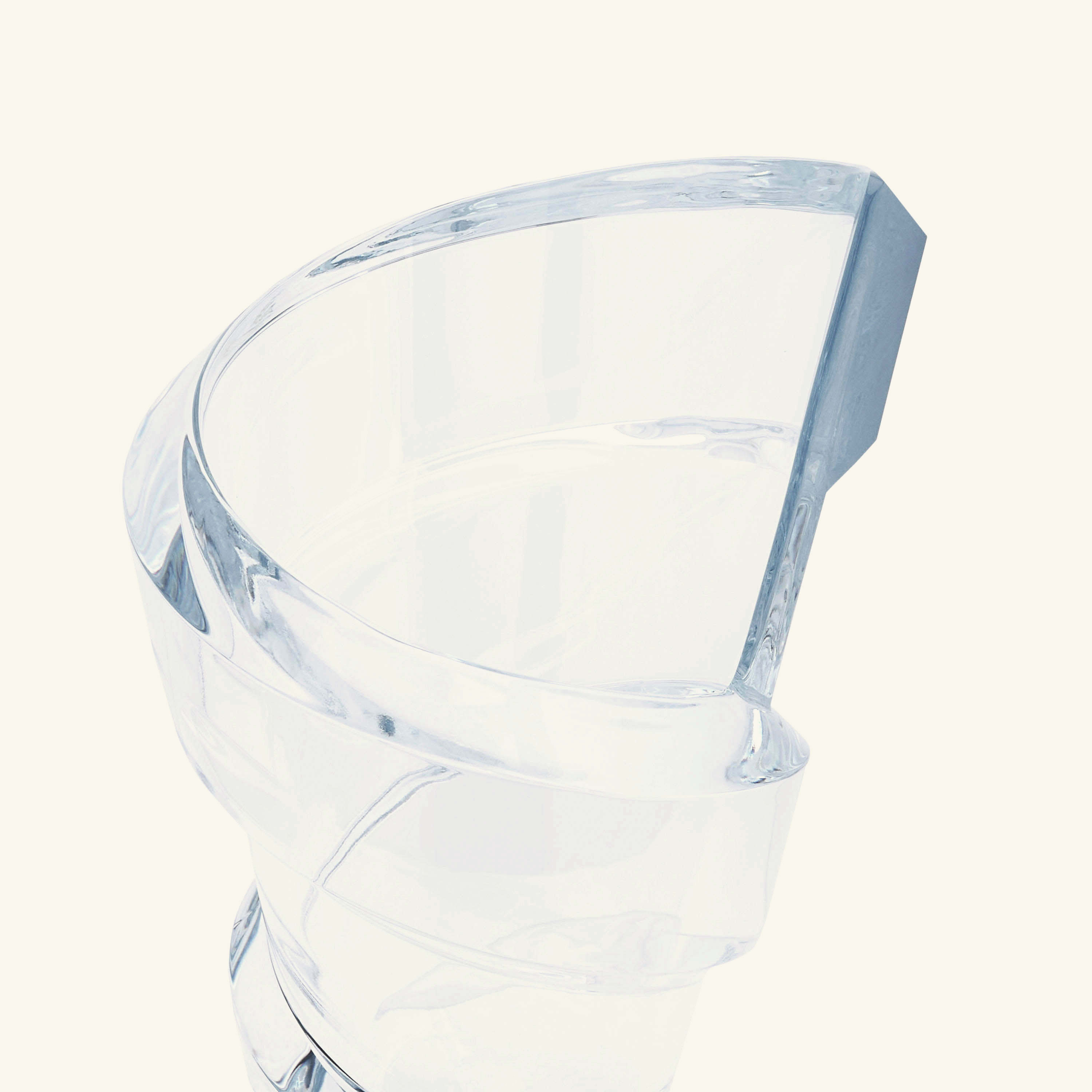 Baccarat Spirale Vase Medium Clear | Tanagra UAE
