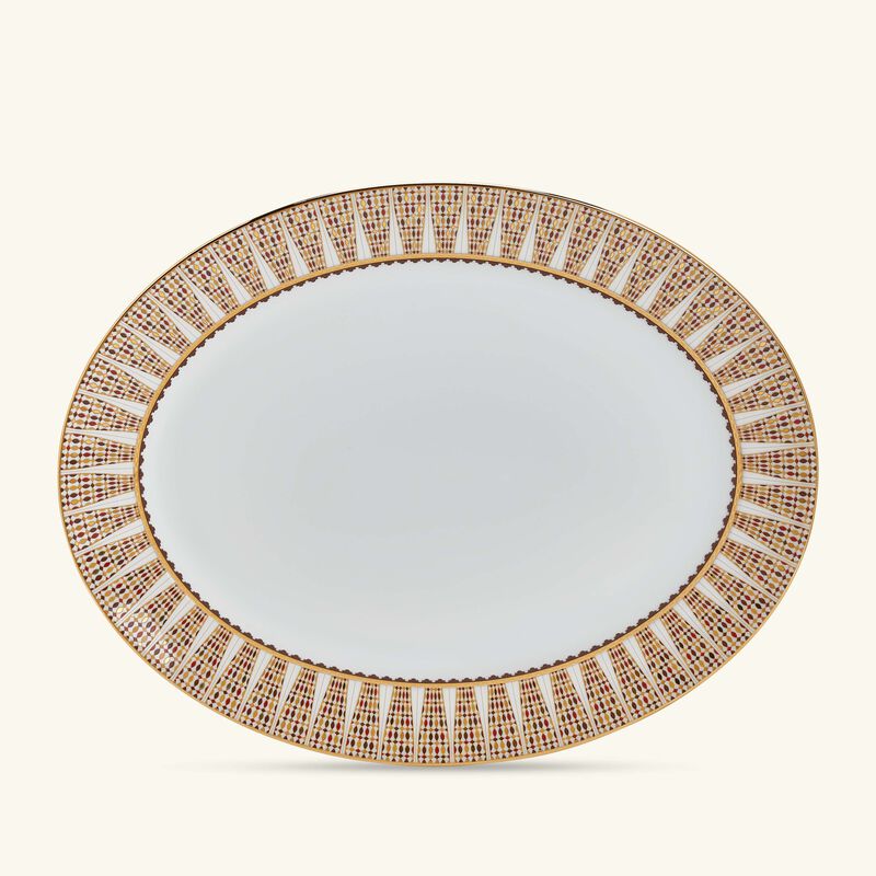 Cavalier Royal Serving Platter Oval Gold 40cm haviland cavalier royal serving platter oval gold 40cm