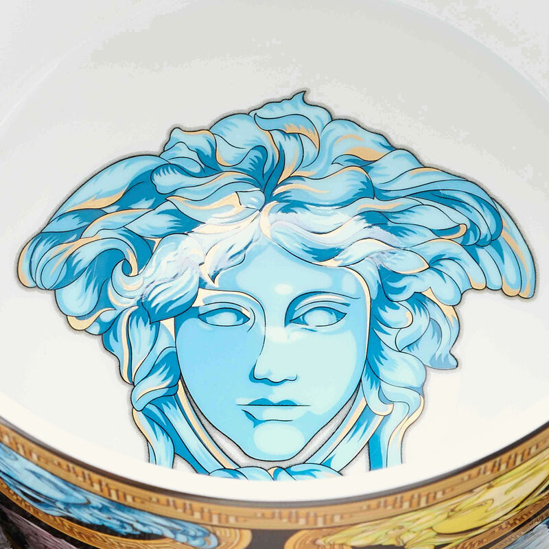 versace medusa amplified vase small green