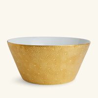 Ecume Salad Bowl Gold 28cm bernardaud ecume salad bowl gold 28cm