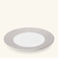 برناردو طبق الضيافة إكيوم دائري باللون الفضي 29 سم