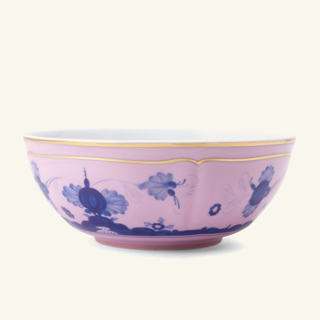 ginori 1735 oriente italiano bowl pink