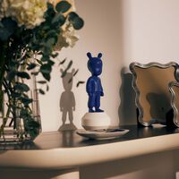 لادرو منحوتة ذا أنديجو صغيرة زرقاء