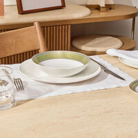 Augusta Soup Bowl Round Green 19cm bernardaud augusta soup bowl round green 19cm