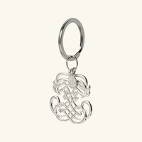 Mavelot EE Key Chain Sterling Silver christofle mavelot ee key chain sterling silver