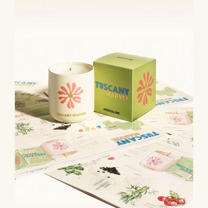 assouline tuscany marvel candle