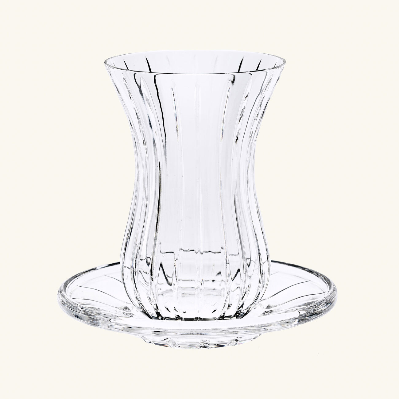 Sensorial Armudu Tea Cup & Saucer Clear mario cioni c sensorial armudu tea cup saucer clear