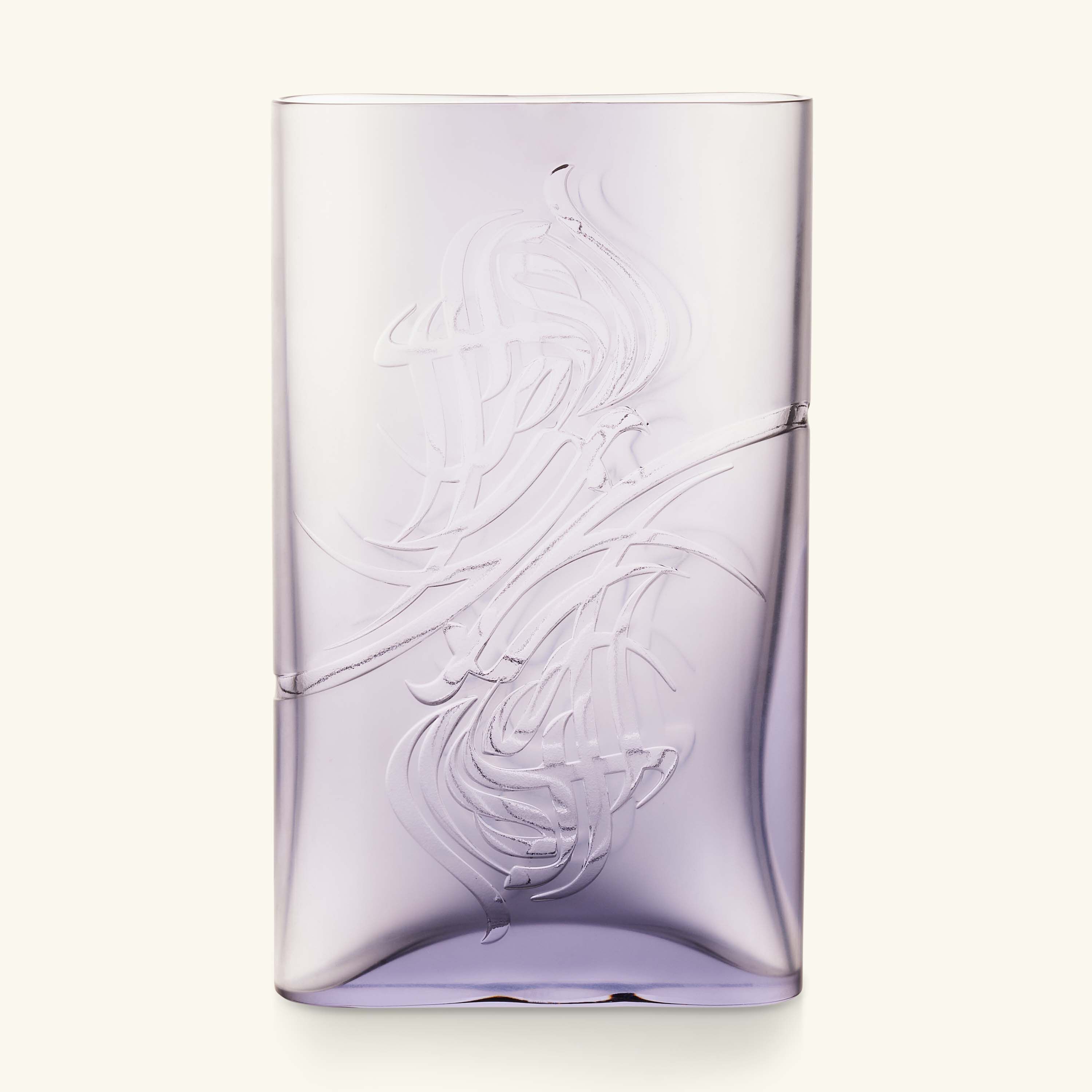 Mario Cioni & C Oval Shadow Vase Small Clear | Tanagra UAE