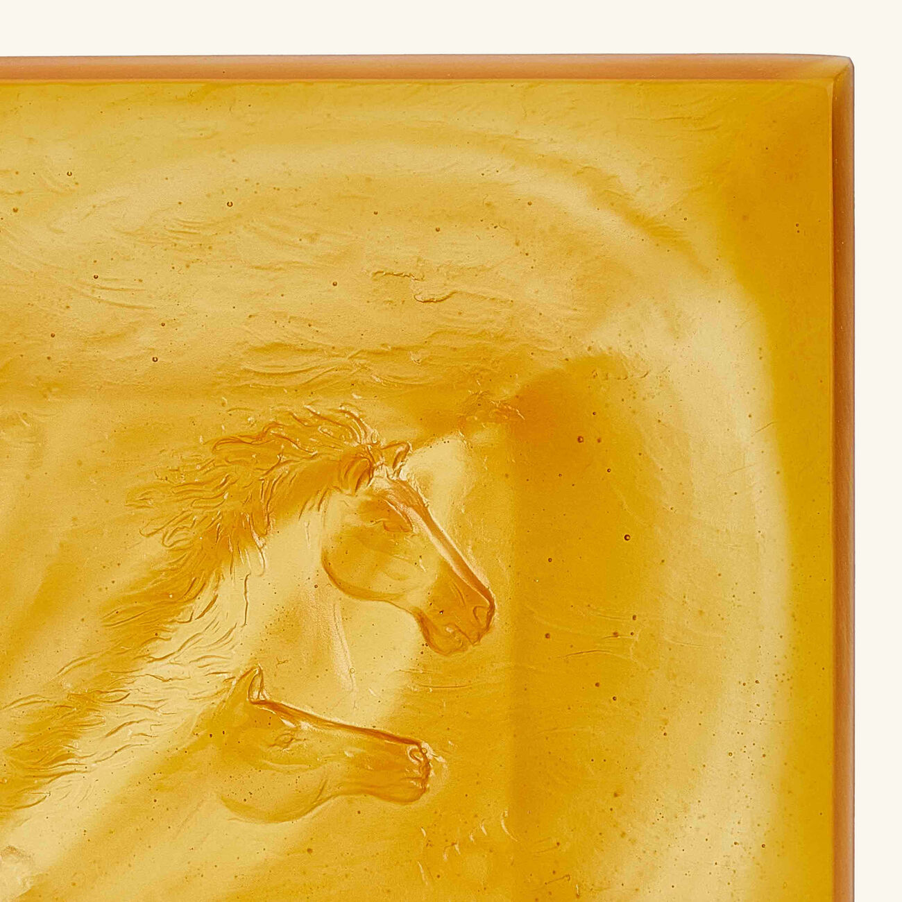 Cavalcade Trinket Tray Square Small Yellow daum cavalcade trinket tray square small yellow