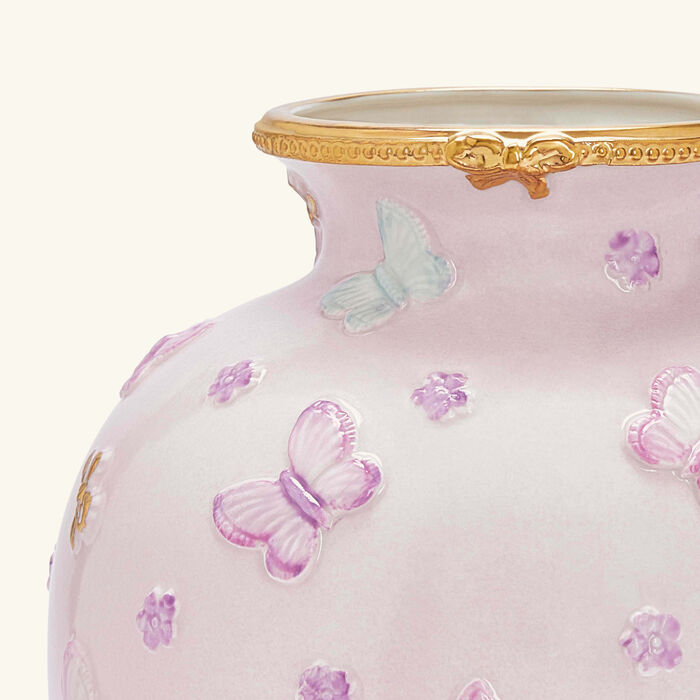 Butterfly Vase Small Pink villari butterfly vase small pink