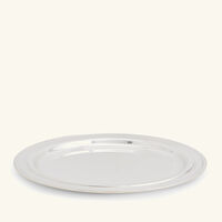 christofle albi bread plate round silver plated