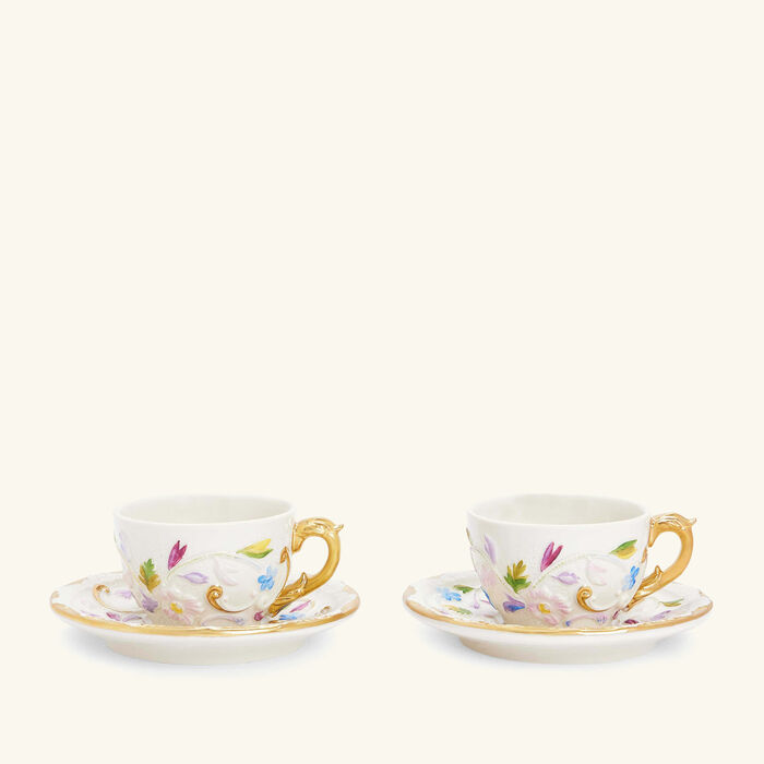 Taormina Coffee Cup & Saucer Multicolor villari taormina coffee cup saucer multicolor