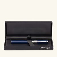 D-Initial Blue Rollerball Pen Blue st dupont d initial blue rollerball pen blue