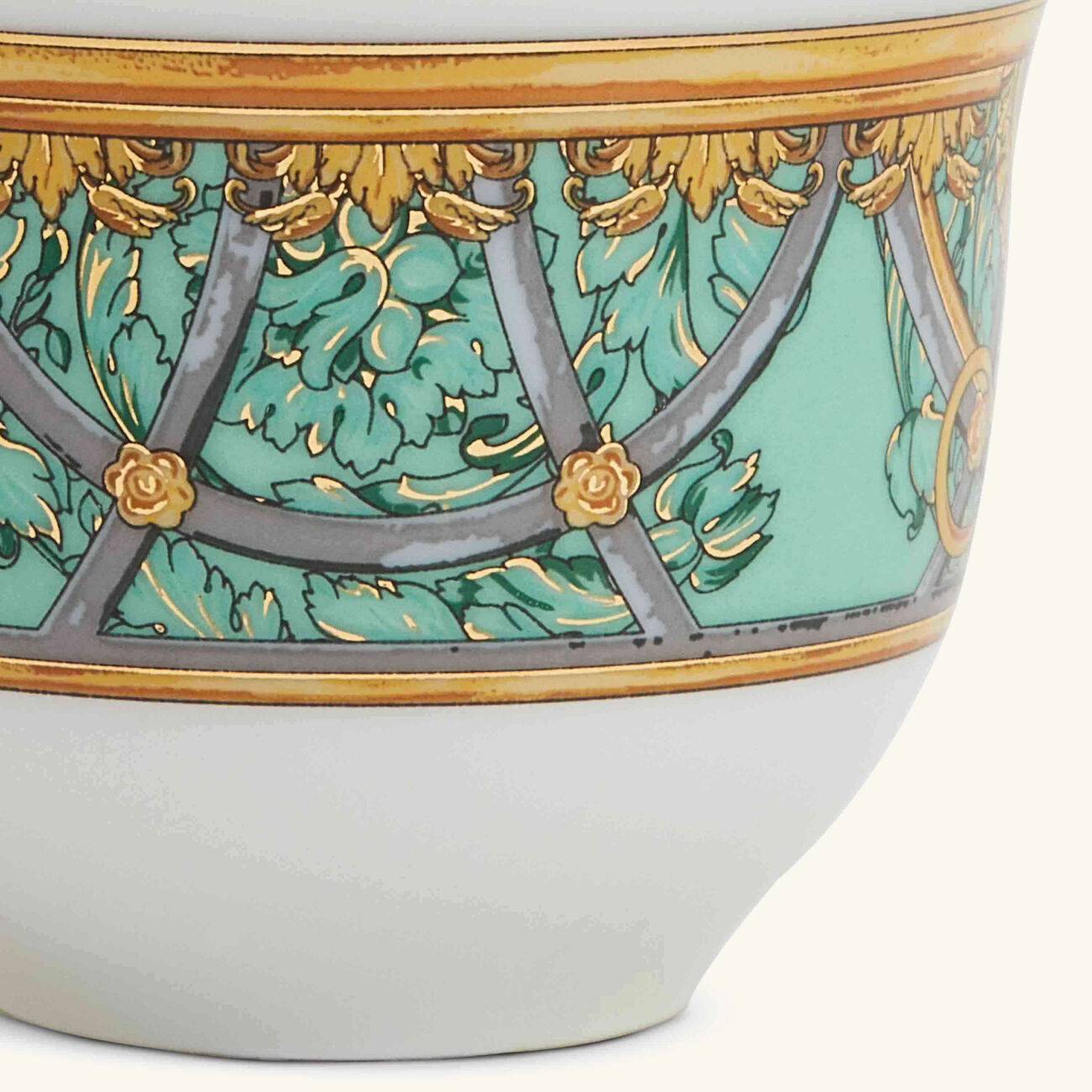 Scala del Palazzo Arabic Coffee Cup Green Set Of 6 versace scala del palazzo arabic coffee cup green set of 6