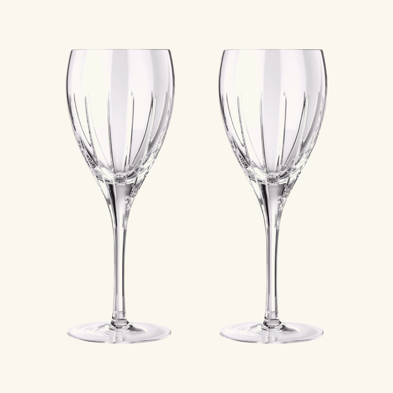 Iriana Wine Glass Set Of 2 Clear christofle iriana wine glass set of 2 clear