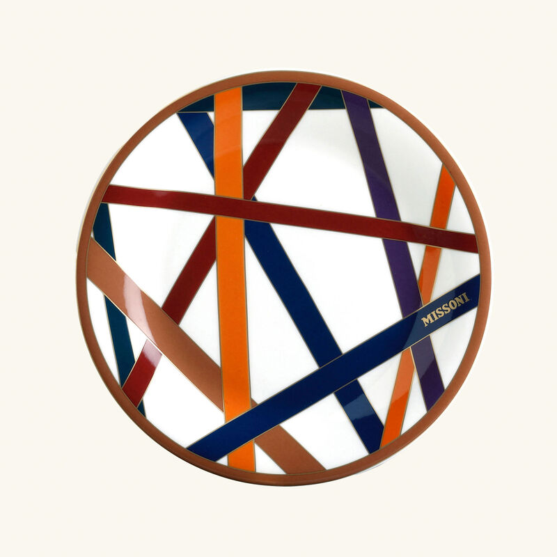missoni home nastri bread   butter plate round 15cm