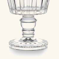 ماريو تشيوني مزهرية كانيت شفافة مع قاعدة مرتفعة