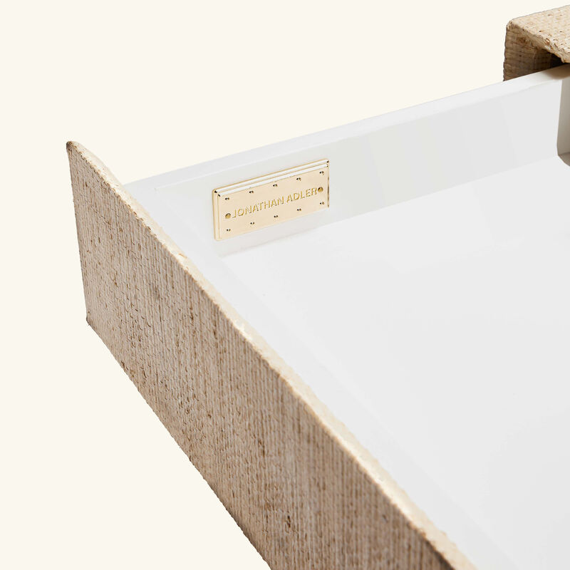 Cubist Side Table White jonathan adler cubist side table white