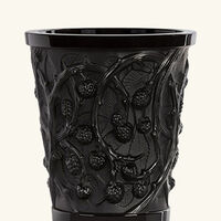 lalique mures vase black