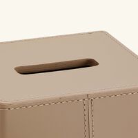 Narciso Square Tissue Box Brown giobagnara narciso square tissue box brown